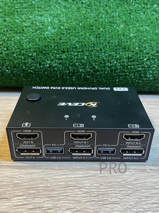 Switch 2 Monitores HDMI+Displayport MLEEDA