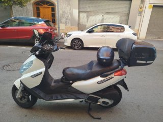 Maxi Scooter 125cc Blanca