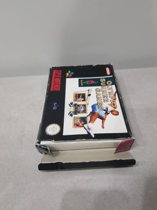 Olympic Summer Games SNES super NINTENDO boxato