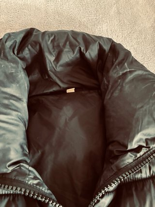 Chaleco negro acolchado