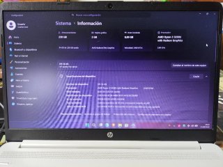 Portátil HP - 15s-eq1018ns - Ryzen 3 3250U - W11