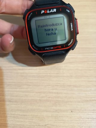 Reloj Polar Negro RC3 GPS