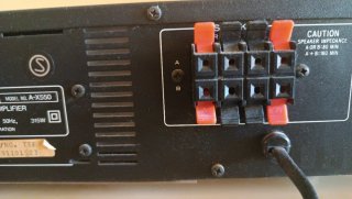 Amplificador Estéreo Integrado TEAC AX-550 DC