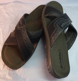 CHANCLAS INBLU CABALLERO COLOR MARRÓN Nº 42