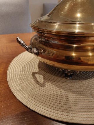 Sopera alpaca con Tapa