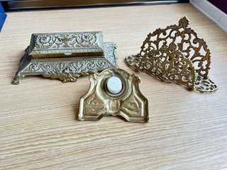 Conjunto escritorio antiguo