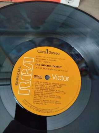 Vinilo The Ritchie Family - Life Is Music