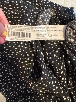 Mono Negro Lunares Nuevo de Stradivarius