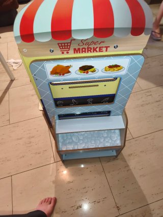 Supermercado de juguete infantil