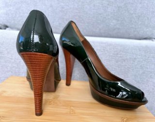 Zapatos Zara Woman Verdes