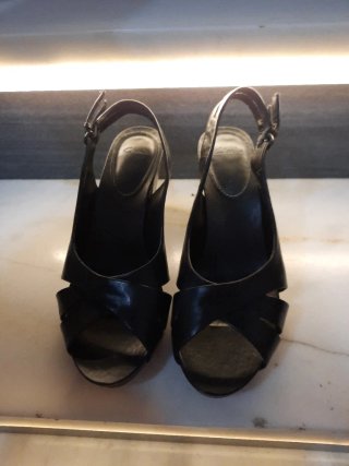 Zapato Clarks Talla 40 Negro. Piel