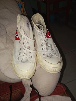 Converse Play Corazón Rojo Talla 38
