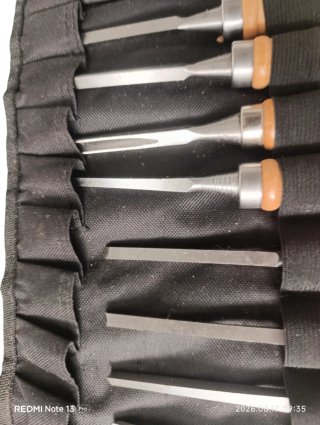 Set de 12,Gubias para Madera Nuevas