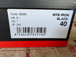 Zapatillas MTB Massi Iron Negras Talla 40