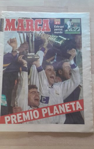 Periódico Marca Real Madrid 1998