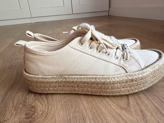 Zapatillas esparto verano beige