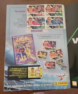 Álbum Cromos Liga 2026-27 Panini