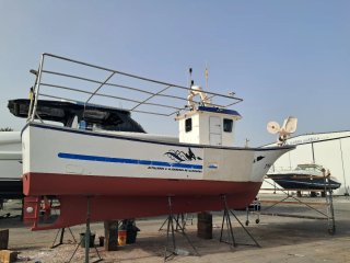 Barco artes menores pulpo y atún totalmente equipa