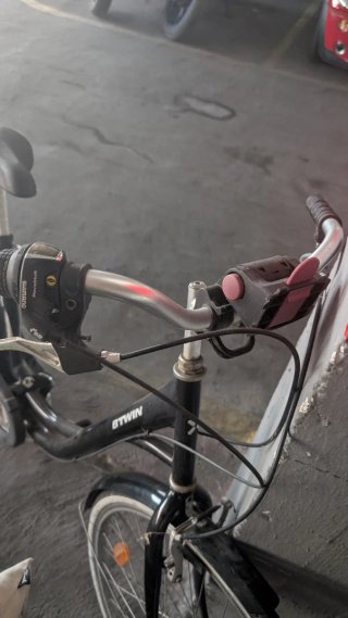 Bicicleta Mujer BTWIN Negra