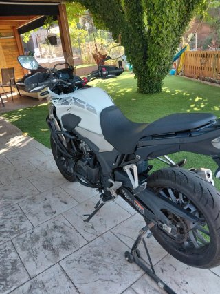 Honda CB500X Adventure Blanca