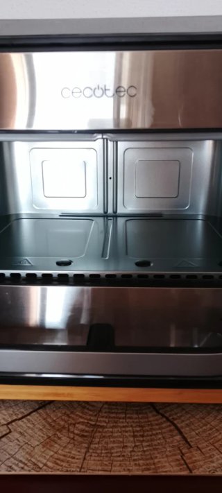 Freidora de aire doble con doble resistencia