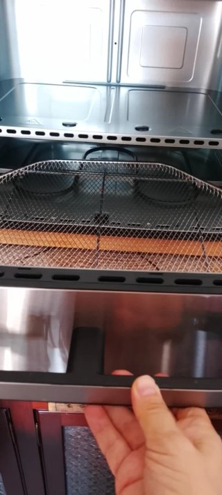Freidora de aire doble con doble resistencia