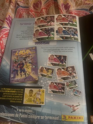 Álbum Panini Liga 2026-27