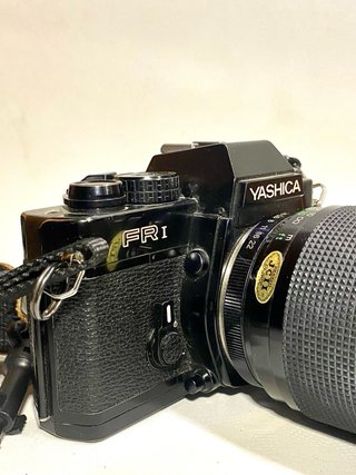 Yashica FR1 funcionando