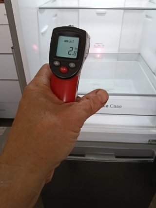 Frigorífico gris Combi No Frost