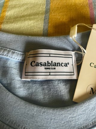 Camiseta Casablanca Tennis Club Azul