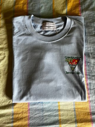 Camiseta Casablanca Tennis Club Azul