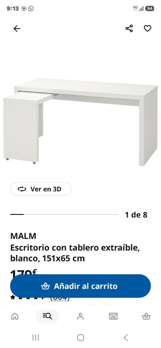 Escritorio le falta el ala