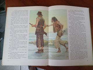 Libro ragazzi da collezione 'Robinson Crosue'