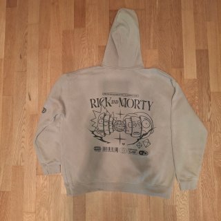 Sudadera Rick and Morty Beige