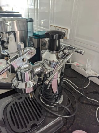 Macchina da caffè professionale La Pavoni Europiccola a leva