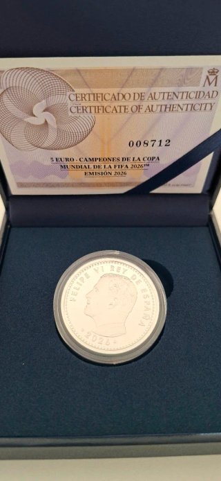 Moneda Campeones del Mundo FIFA 2026
