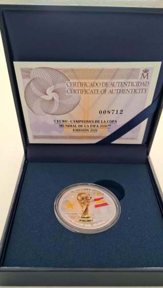 Moneda Campeones del Mundo FIFA 2026