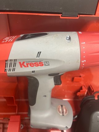 Taladro Atornillador Kress con maletín