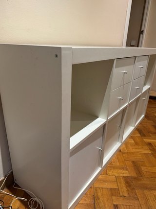 Estantería Kallax 4x2 Blanca + Accesorios