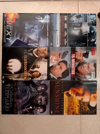 Lote 6 Películas DVD Acción/Aventura/Ciencia Ficci