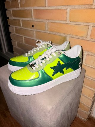 Zapatillas BAPE Verde y Amarillo