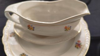 Vajilla Jager 36 piezas porcelana flores