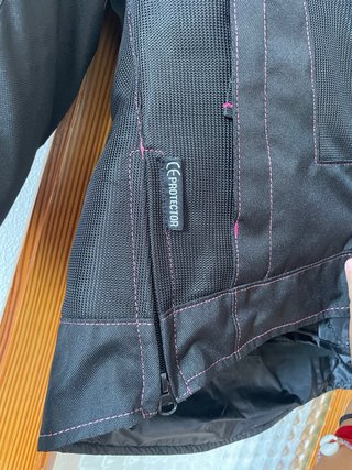 Chaqueta Moto Mujer Negra Nueva
