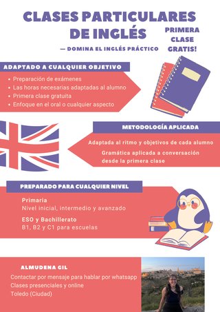 Clases particulares de inglés