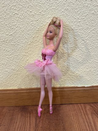 Barbie Bailarina Rosa Tutú