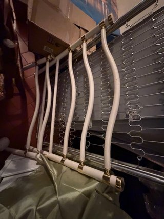 Cama cómoda 1 plaza metal y plástico