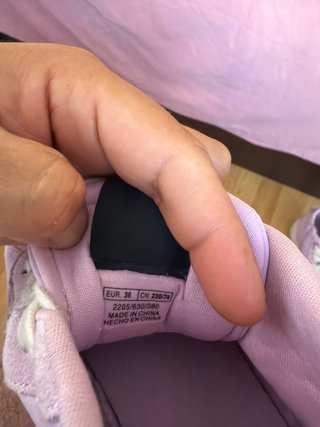 Regalo Zapatillas altas rosas y moradas