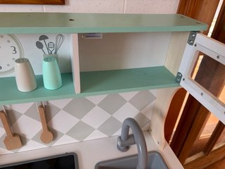 Cocina de juguete de madera