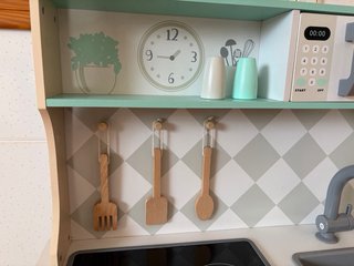 Cocina de juguete de madera