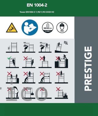 Andamio Modular Profesional PRESTIGE 1,00 Metros Pack A